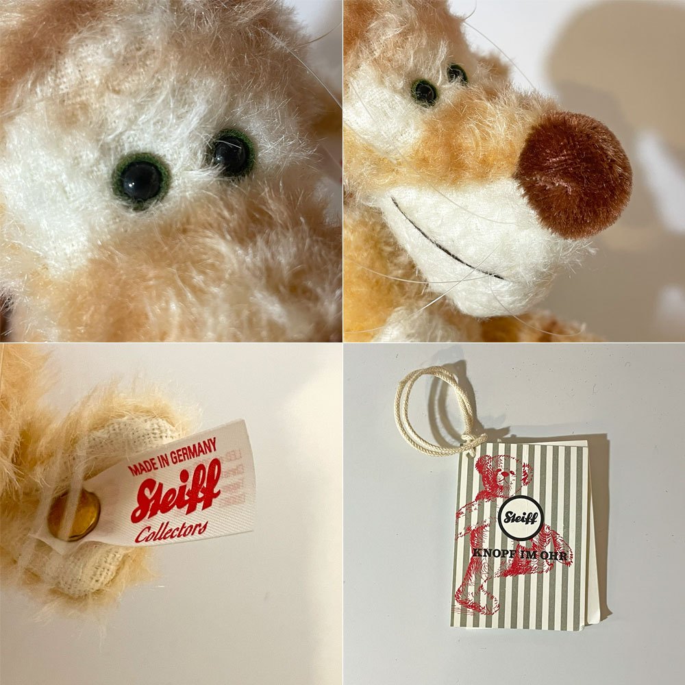 シュタイフ Steiff ぬいぐるみ クリストファーロビン ティガー Christopher Robin Tigger 36cm 2020年世界限定2000体 モヘア製 ★
