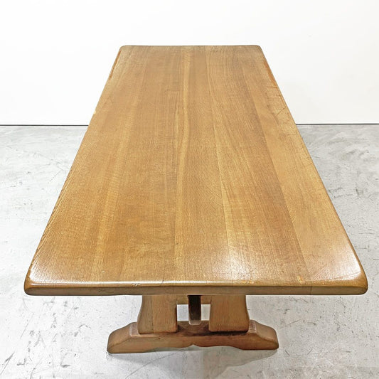 トップフォーム Topform オーク材 リフェクトリーテーブル ダイニングテーブル W180cm クラフト家具 店舗用什器 オランダ ビンテージ vintage ●