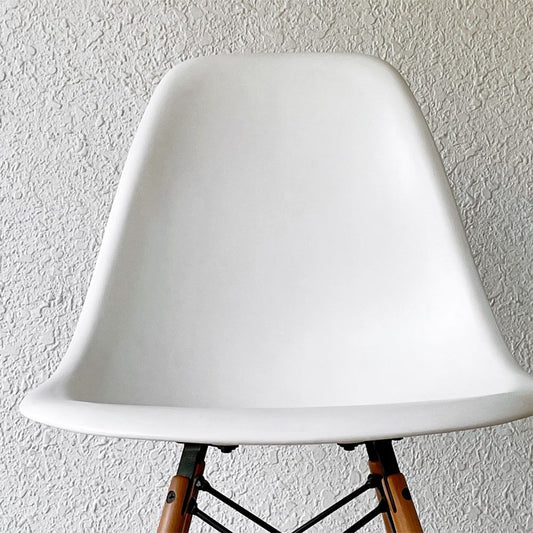 ヴィトラ vitra サイドシェルチェア ポリプロピレン製 ホワイト ドゥエルレッグ DSW C&R イームズ ミッドセンチュリー ◇