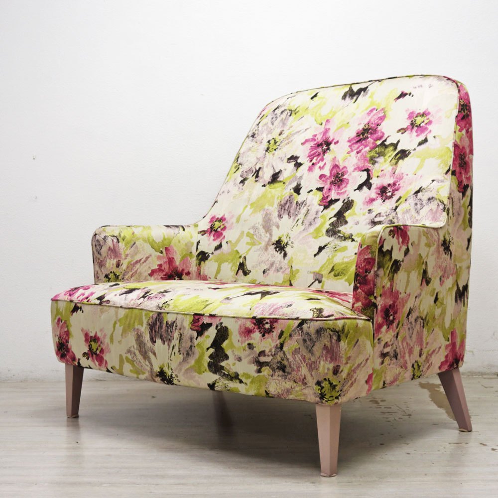 フランフラン Franc franc アンディーノ ANDINO FLOWER SOFA ハイバック 2Pソファ フラワーパターン ○ – TOKYO  RECYCLE imption