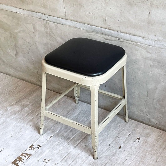 リオン LYON ファクトリースツール FACTORY STOOL スツール カウンターチェア Sサイズ インダストリアル P.F.S取扱い B ♪