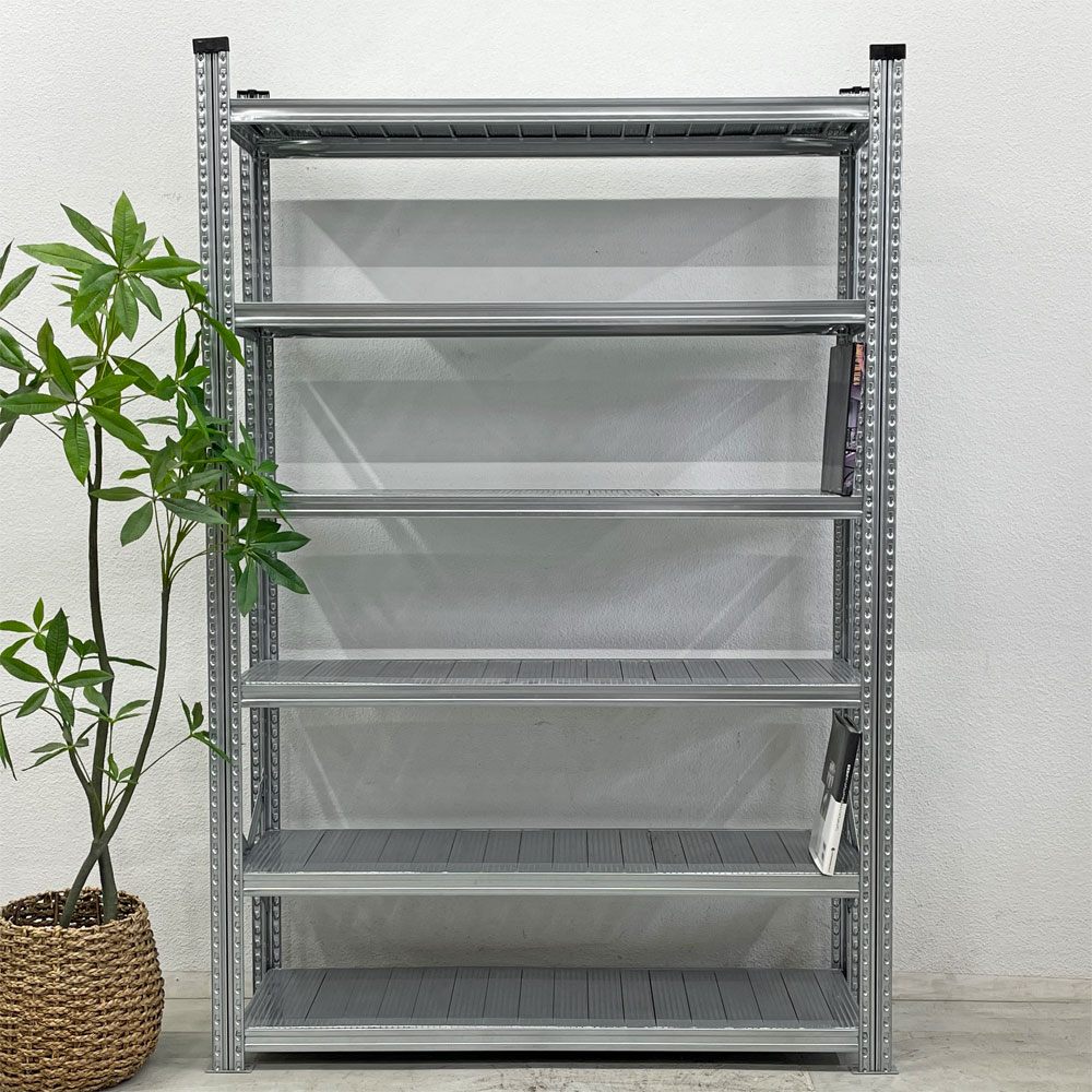 メタルシステム METALSISTEM スーパー123 SUPER123 シリーズ スチールシェルフ ストレージシステム TIER STEEL SHELF 6段 イタリア製 〓