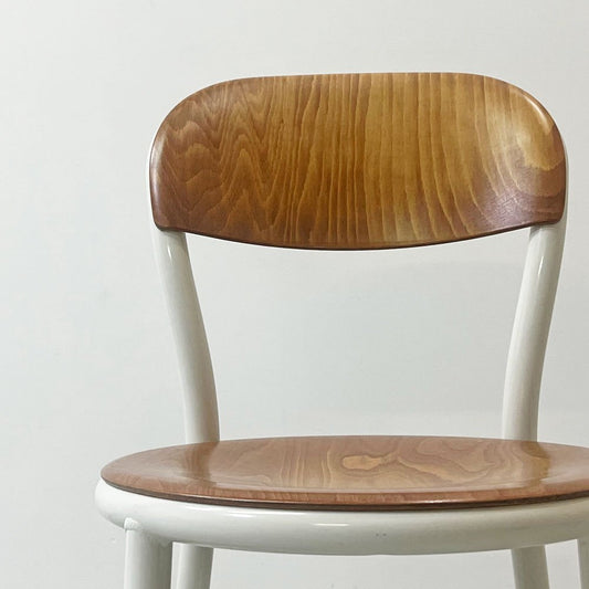 マジス MAGIS パイプチェア ウッド Pipe Chair Wood ダイニングチェア ホワイト×ライトビーチ ジャスパー・モリソン A ●