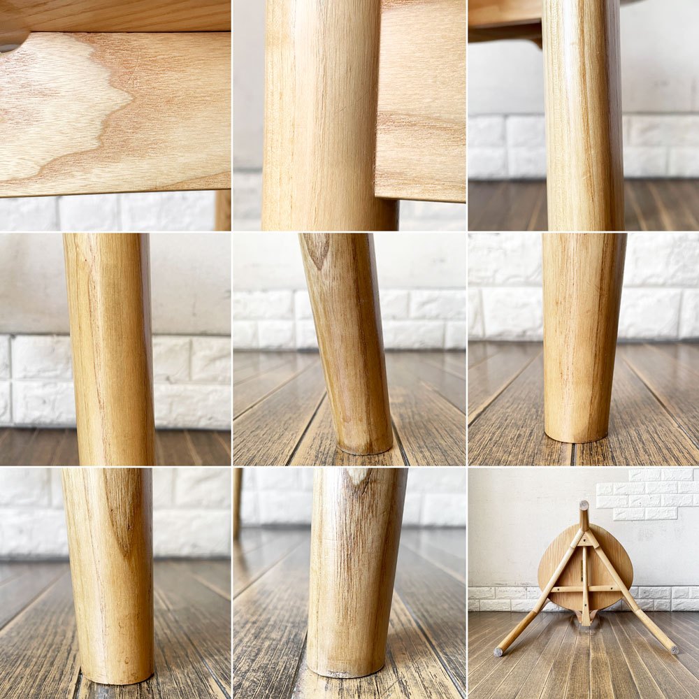 PPモブラー PP Mobler PP51/3 Vチェア V-Chair スタッキングチェア オーク材 3本脚 ハンス・J・ウェグナー デンマーク 北欧家具 ◎