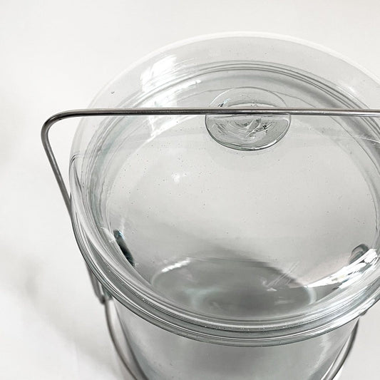 ピーターアイビー PETER IVY コーヒージャー Coffee Jar ブルー エディション Blue Edition ガラス φ10 x 14 cm 100個限定品 流動研究所 現代作家 ■