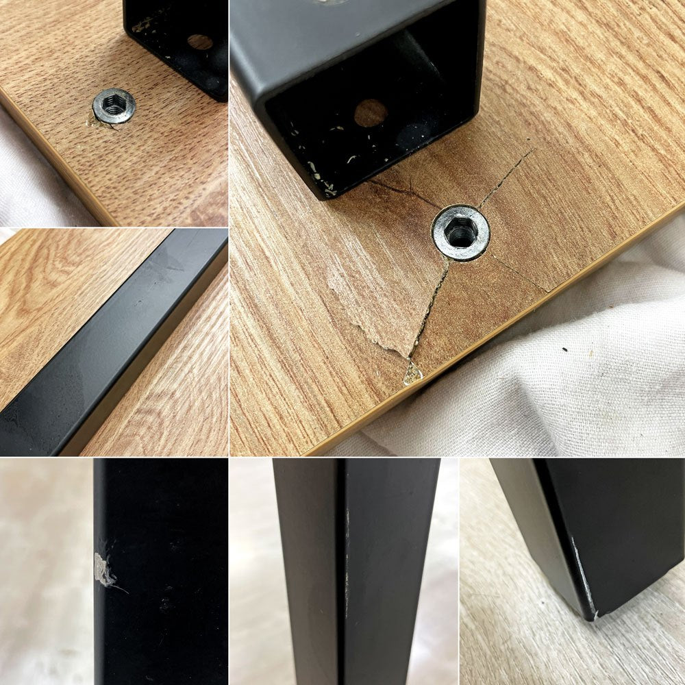 日本コパック株式会社 COPACK ディスプレイテーブル ワークテーブル 作業台 スチールレッグ W77×H80cm 店舗什器 ●