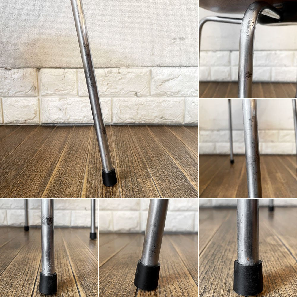 フリッツハンセン Fritz Hansen FH3123 Tチェア T Chair Kids キッズチェア スクールチェア チーク材 アルネ・ヤコブセン 北欧ビンテージ ◎