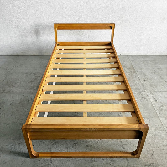 アクタス ACTUS アクタスキッズ フォピッシュ foppish ベッドフレーム シングルサイズ W207cm オーク材 石田和人 廃番 〓