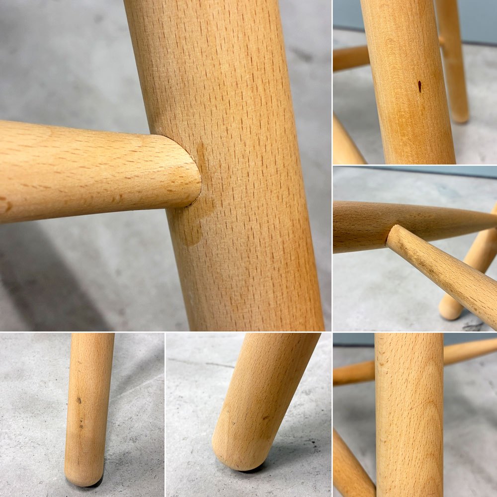 ワーナー Werner シューメーカーチェア Shoemaker Chair NO.59 スツール ビーチ材 ソープ仕上げ ラーズ・ワーナー デンマーク 北欧家具 B ◎