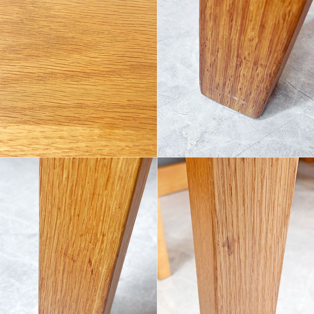 ザ・コンランショップ THE CONRAN SHOP バレル BARREL ダイニングテーブル W160cm ヨーロピアンオーク材 無垢集成材 ナチュラルスタイル 定価¥260.000- ★