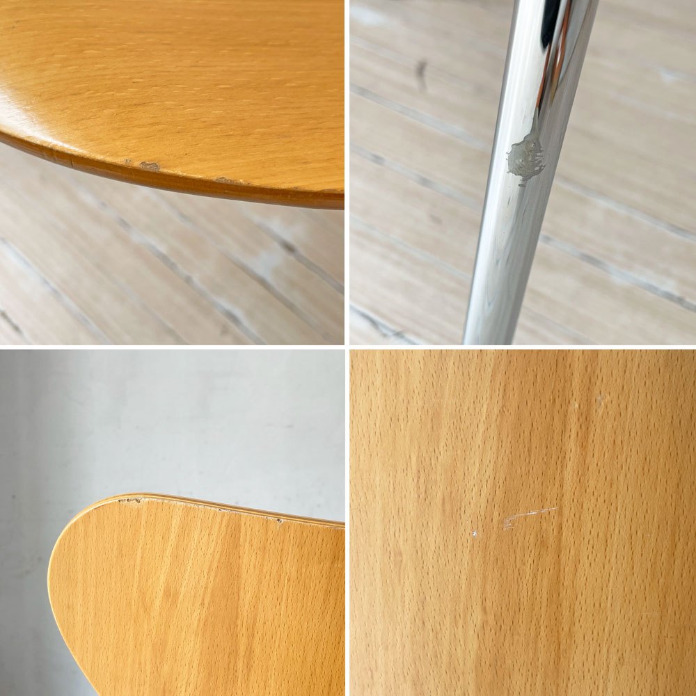 フリッツハンセン Fritz Hansen セブンチェア ビーチ材 ナチュラル アルネ・ヤコブセン A 定価88,880円 ★