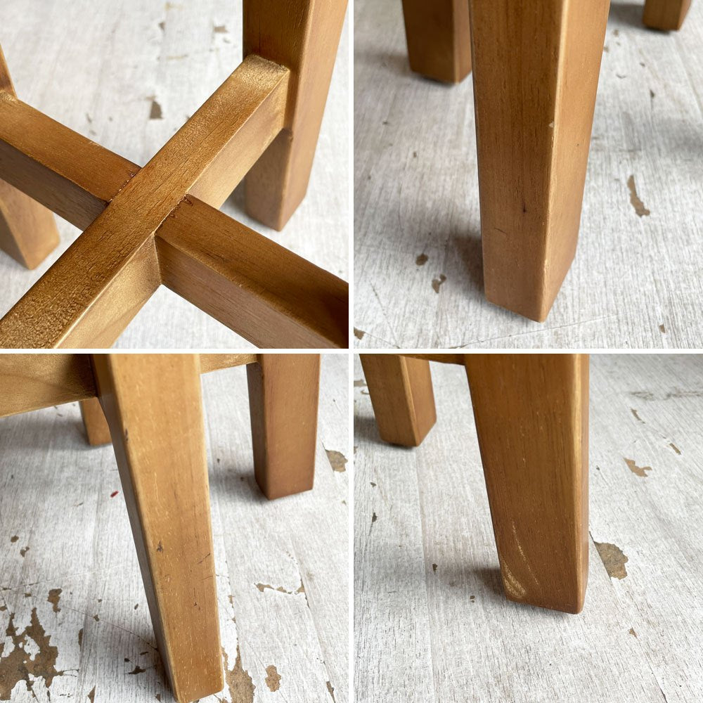 クラッシュゲート CRASH GATE ノットアンティークス knot antiques サビスツール SABI STOOL パイン古材 ラバーウッド ビンテージテイスト ♪