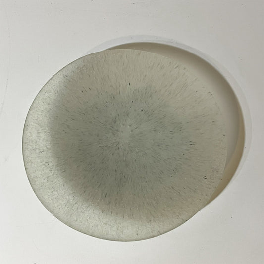 波多野裕子 パート・ド・ヴェール 小皿 10cm 現代作家 ★