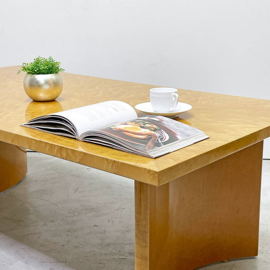 IDC大塚家具 OTSUKA スプレンダー SPLENDOR バーズアイメープル ローテーブル コーヒーテーブル センターテーブル ナチュラル モダン ●