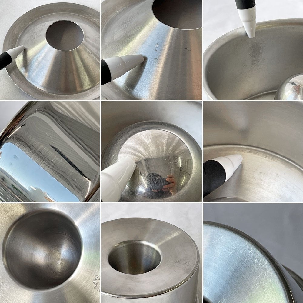 アレッシィ ALESSI バウハウス BAUHAUS ARCHIV アッシュトレイ 灰皿 マリアンヌ ブラント Marianne Brandt ◇