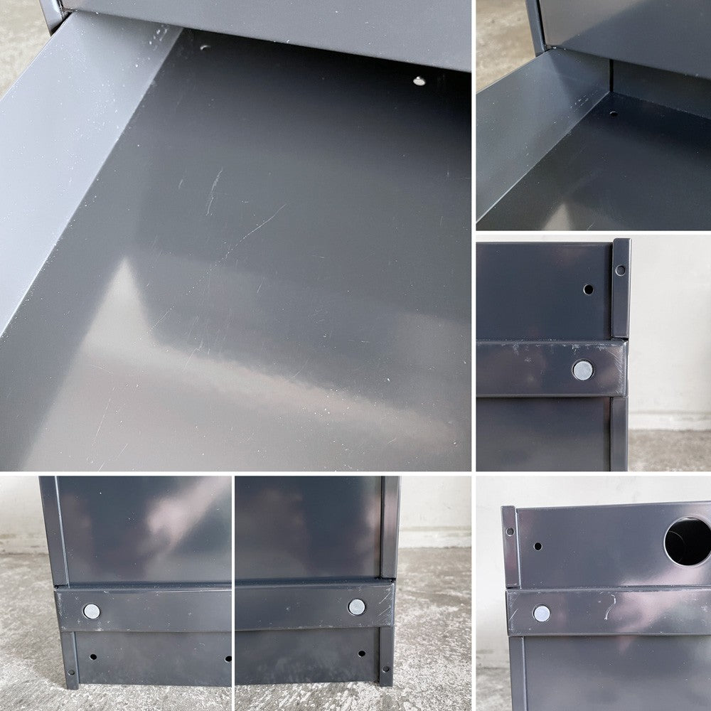 ユーエスエムハラー USM Haller モジュラーファニチャー Modular Furniture ハラーシステム イノス inos レターケース 5段 A ■