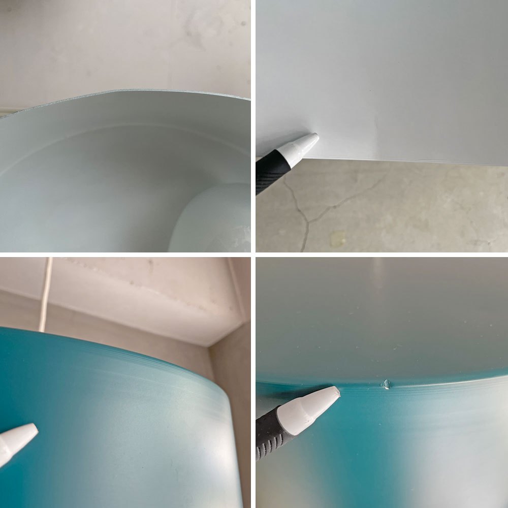 アプロス APROZ ガロン GALLON ペンダントライト 3灯タイプ ブルーグリーン 定価¥22,000- ♪