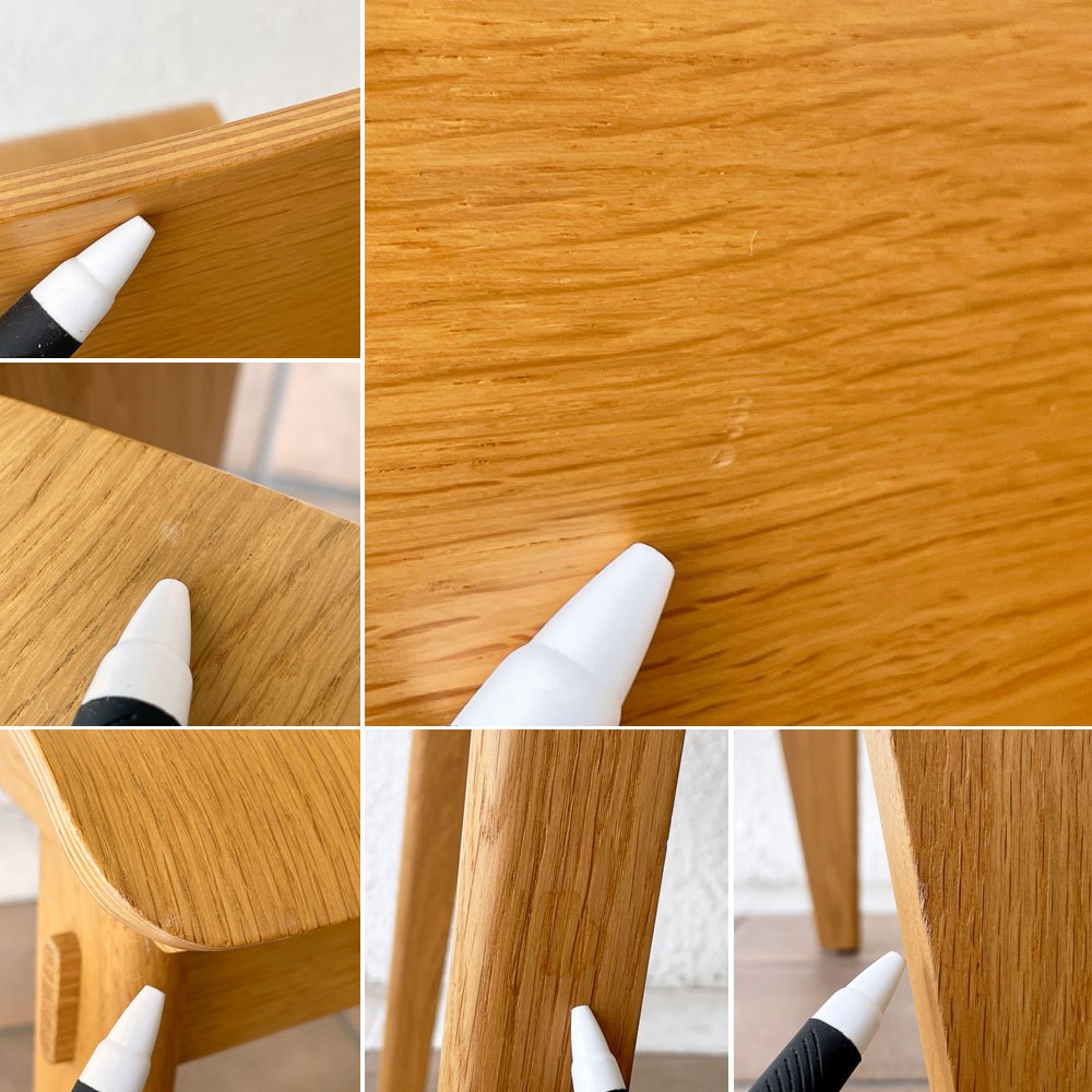 ヴィトラ vitra シェーズトゥボワ Chaise Tout Bois ダイニングチェア ナチュラルオーク 座面高46cm ジャン・プルーヴェ Jean Prouve 定価129,800円 ◇