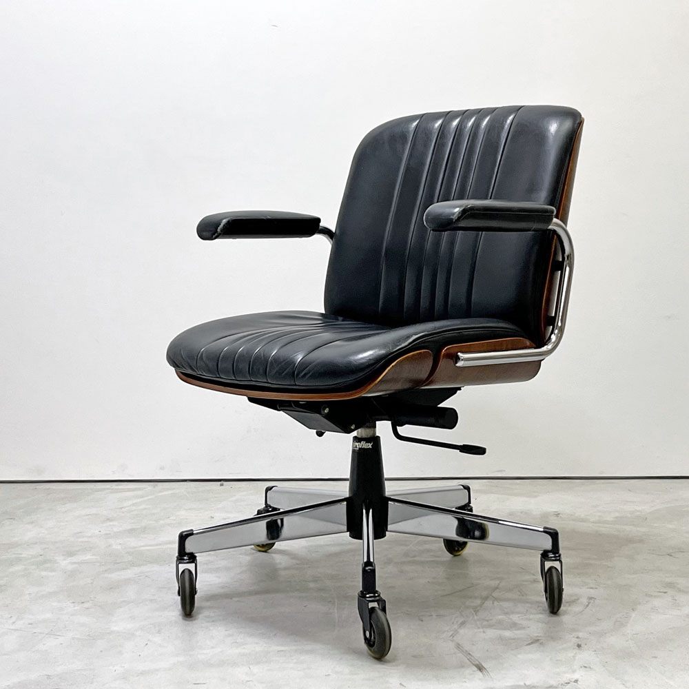 ジロフレックス giroflex ミドルバックアームチェア 83 ブラサ