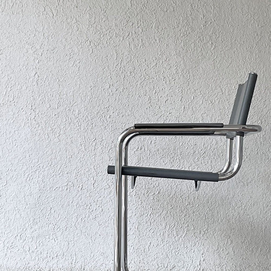 スタジオライン studio Line S34 カンティレバー アームチェア ダイニングチェア Mart Stam マルト スタム イタリア製 村田合同取り扱い リプロダクト B ◇