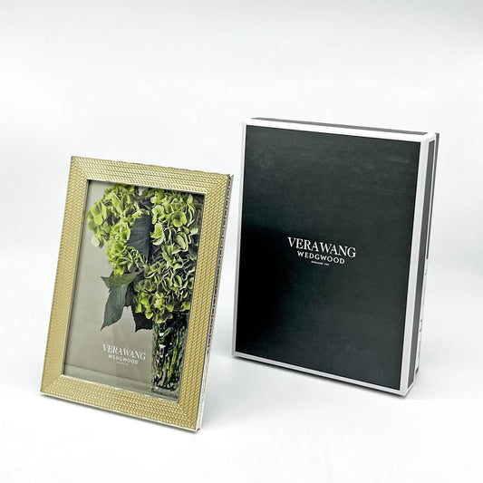 ウェッジウッド WEDGWOOD ヴェラ・ウォン Vera Wang ウィズ ラブ ヌーヴォー ピクチャーフレーム 4×6インチ KG判 写真立て ●