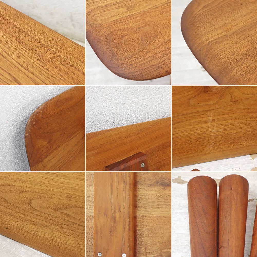 カーフ karf パラレル コーヒーテーブル Parallel Coffee Table ウォールナット無垢材 ローテーブル W150cm 廃番 参考価格¥107,800- ●