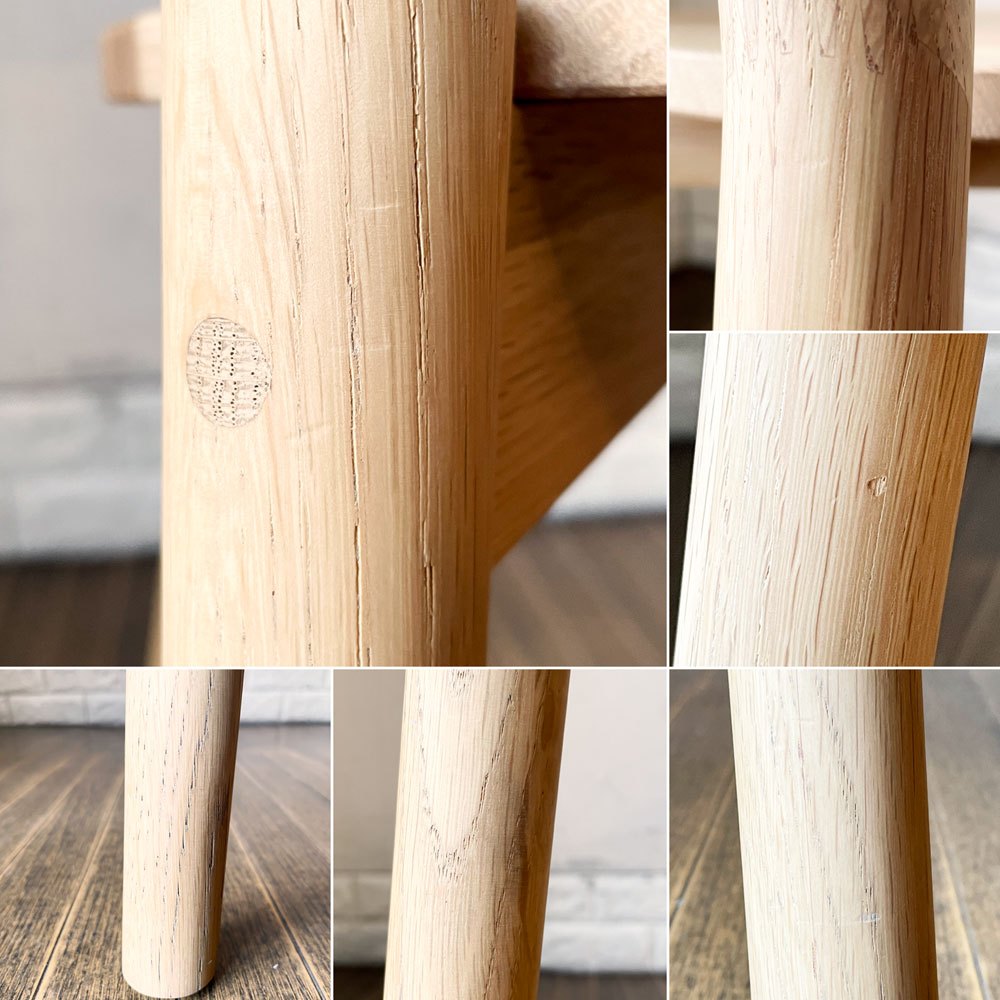 カリモクニュースタンダード KARIMOKU NEW STANDARD キャストールチェア CASTOR CHAIR ダイニングチェア PURE OAK 板座 スタッキング BIG-GAME A ◎