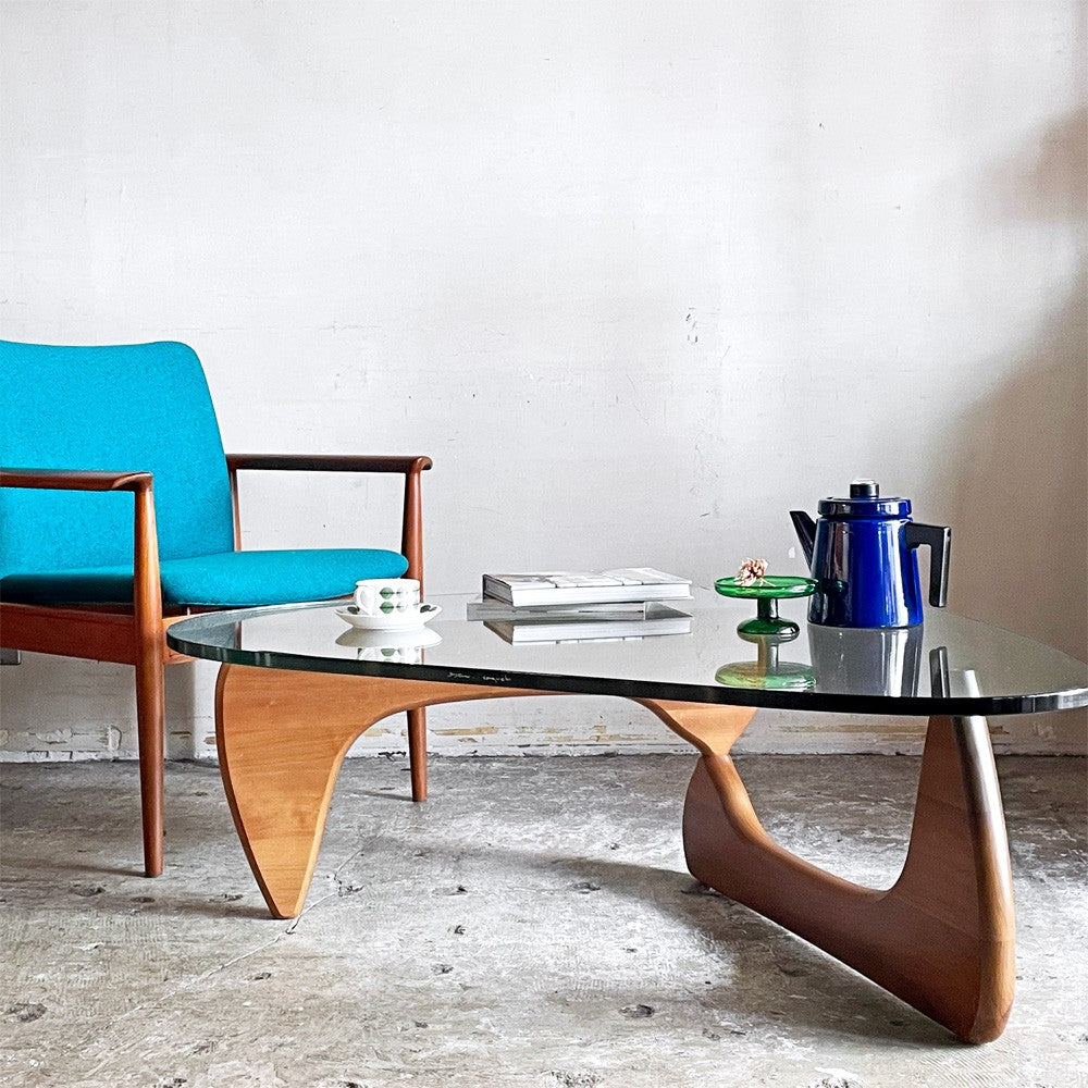 ハーマンミラー Herman Miller ノグチ コーヒーテーブル Noguchi Coffee Table イサムノグチ Isamu Noguchi ガラス天板 厚19mm ミッドセンチュリー 名作 ■
