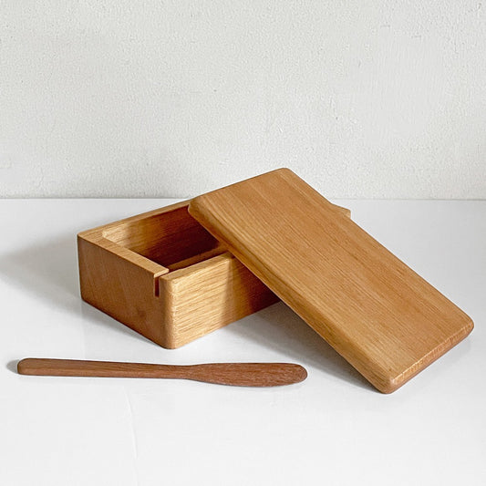 三谷龍二 Ryuji Mitani 山桜 バターケース ナイフ 小物入れ 木の器 木工 現代作家 ■