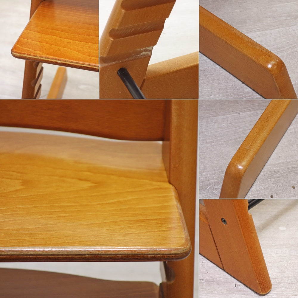 ストッケ STOKKE トリップトラップ TRIPP TRAPP ベビーチェア キッズチェア S/N無し ノルウェー 北欧家具 B ●