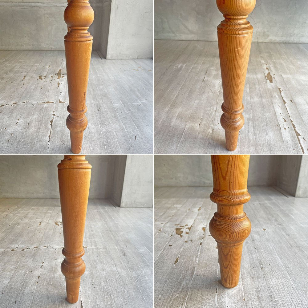 ペニーワイズ THE PENNY WISE PWT-1P パイン無垢材 ダイニングテーブル W135cm ヴィクトリアン様式 英国カントリースタイル ♪