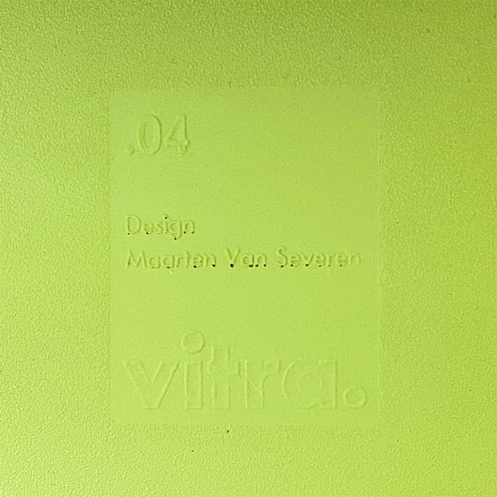 ヴィトラ Vitra ゼロフォー カウンター 04 Counter オフィスチェア ハイチェア カウンターチェア グリーン アーム リバースブレーキキャスター マールテン・ヴァン・セーヴェレン 廃番カラー ●