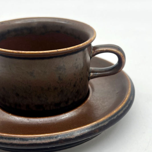 アラビア ARABIA ルスカ RUSKA デミタスカップ&ソーサー C&S ウラ・プロコッペ Ulla Procope フィンランド 北欧食器 A ●