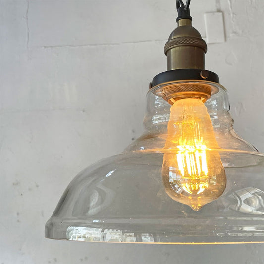 アクメファニチャー ACME Furniture ペンダントランプ PENDANT LAMP ACDL-519 ガラスシェード×真鍮 インダストリアル モダン 美品 ★