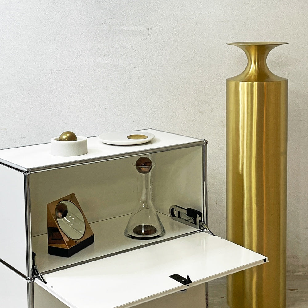 トムディクソン Tom Dixon ストーン スパイスグラインダー Stone Spice Grinder 大理石×真鍮 ブラスカラー 定価28,600円 ●