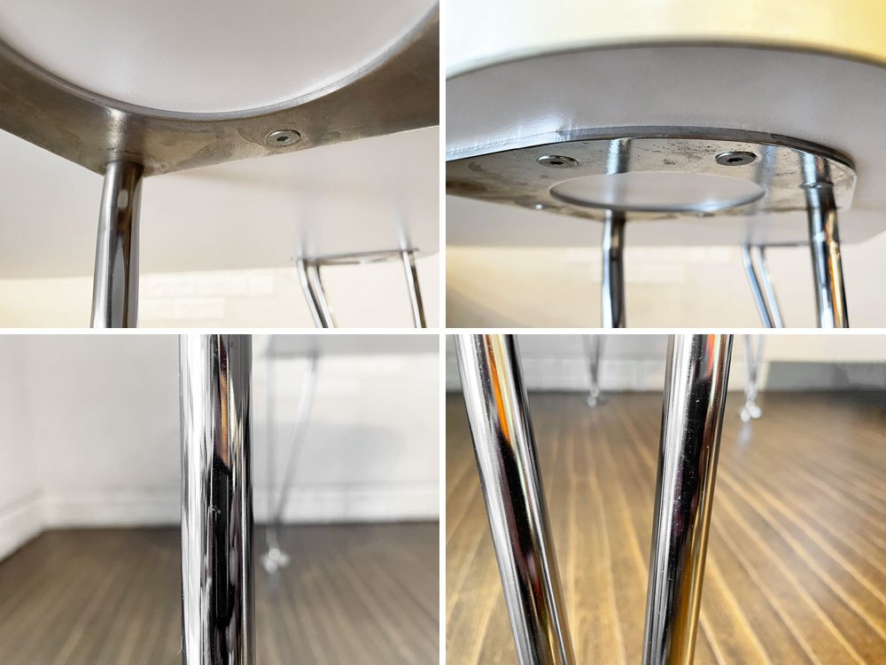 カルテル Kartell マックステーブル MAX TABLE ホワイト ミーティングテーブル W160cm 固定脚 フェルーチョ・ラヴィアーニ 定価¥197,500- ◎