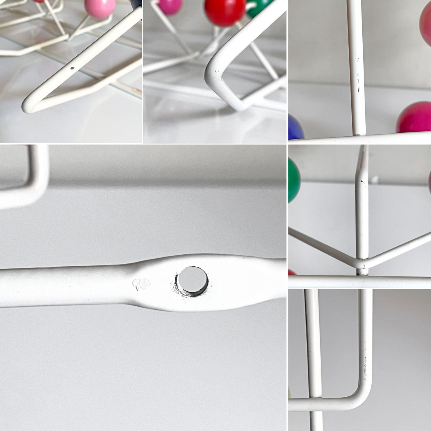 ハーマンミラー Herman Miller ハングイットオール Hang It All マルチカラー ウォールハンガー C&R イームズ ミッドセンチュリー ■
