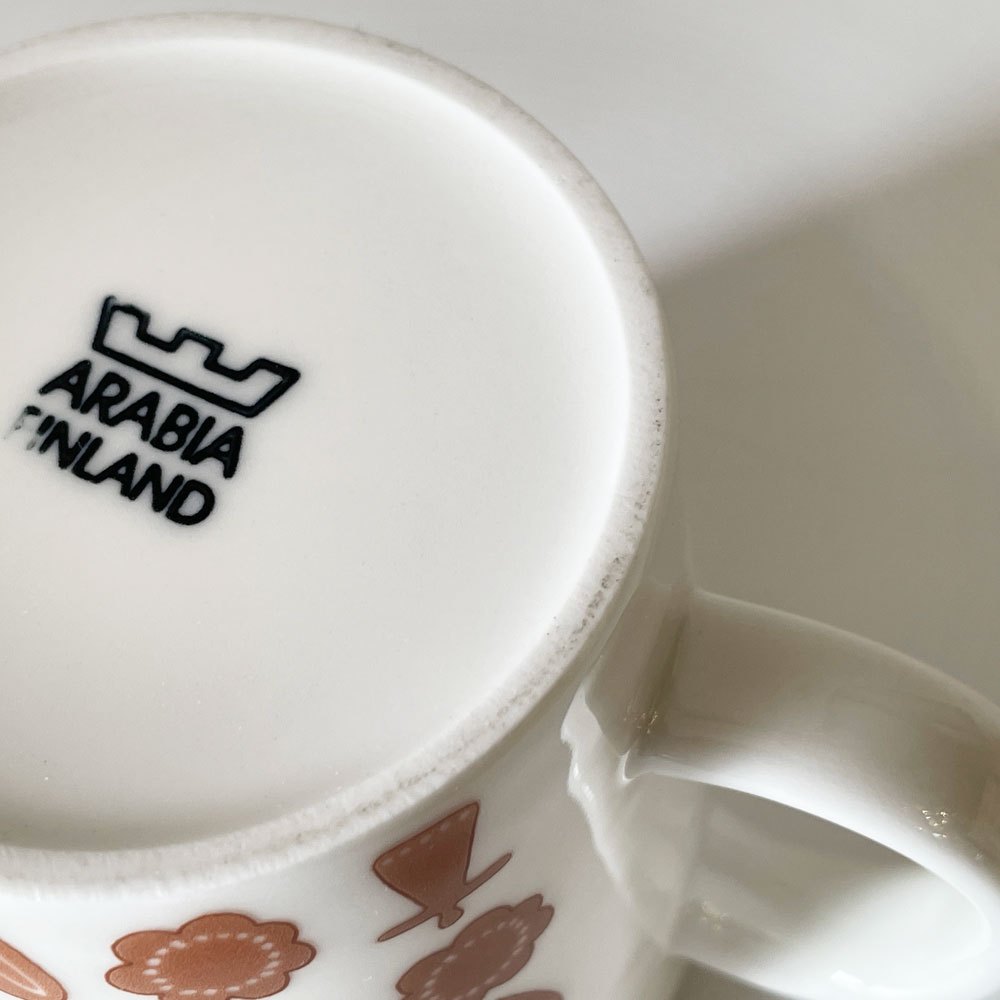 アラビア ARABIA ジンジャーブレッドクッキー クリスマス マグ ピエタリ・ポスティ 2004年限定 北欧雑貨 ◎