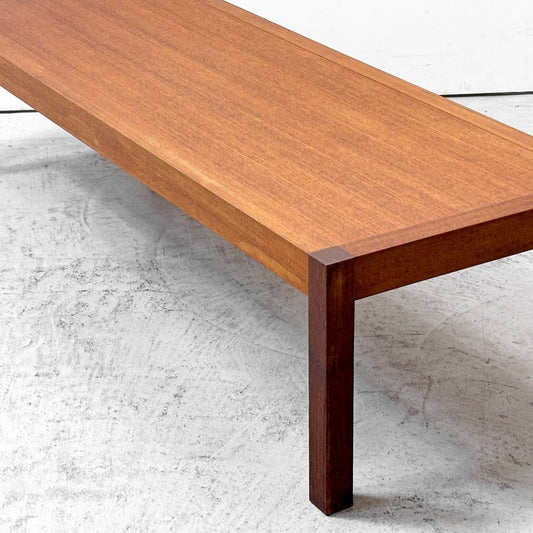 ジャクソンファニチャー Jackson Furniture チーク材 ビンテージローテーブル コーヒーテーブル 長方形 アメリカ ●