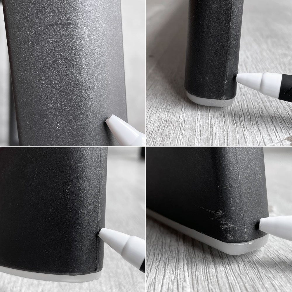 ヴィトラ Vitra ティプトン Tip Ton ワークチェア ダイニングチェア デスクチェア ブラック スタッキング チルト機能 定価¥42,900- ♪