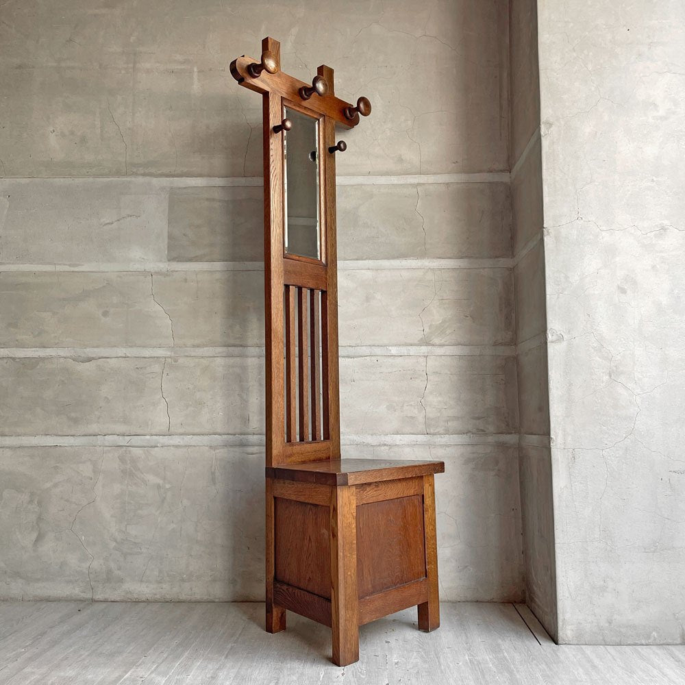 展示品 飛騨産業/HIDA/キツツキ ハンガーラック ホールスタンド コート