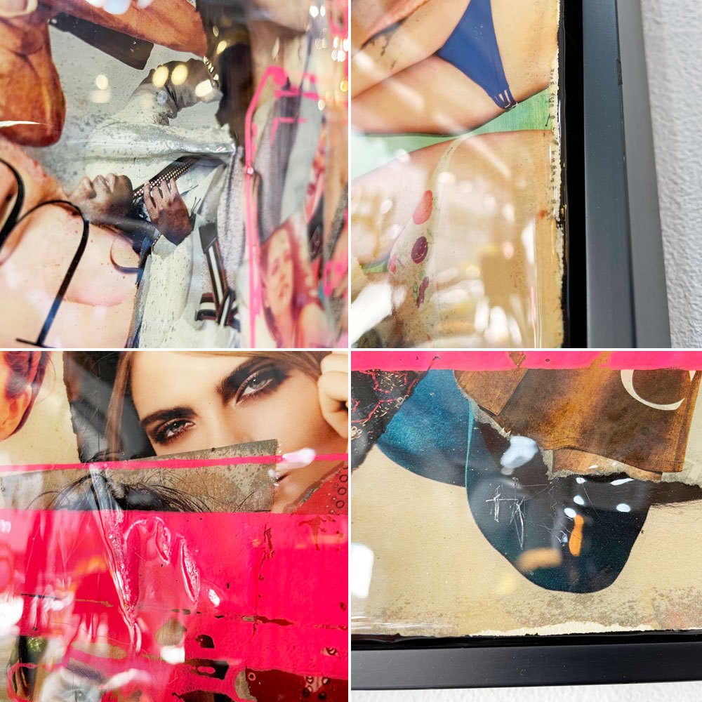 シェーン・ボーデン Shane Bowden シャネル CHANEL N°5 香水 ミクストメディア アートパネル フォトアート フレーム付き ★