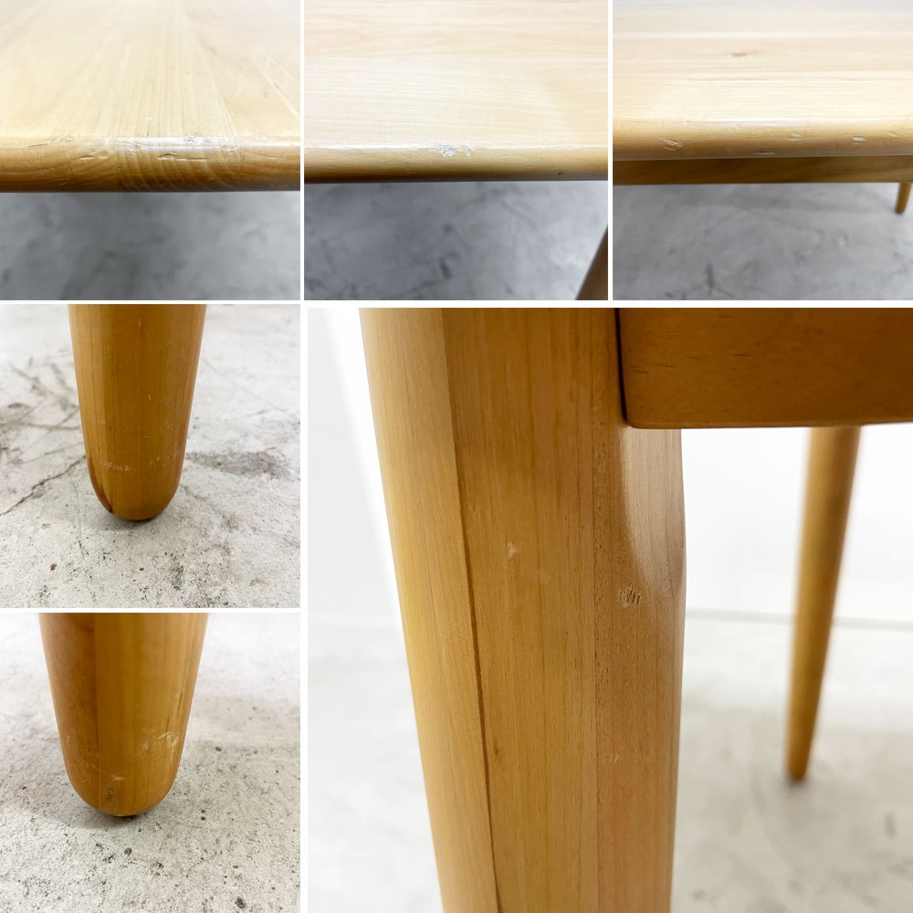 株式会社いまだ Craft Furniture IMADA ホルム ダイニングテーブル 天然木 ナチュラル 国産 ●