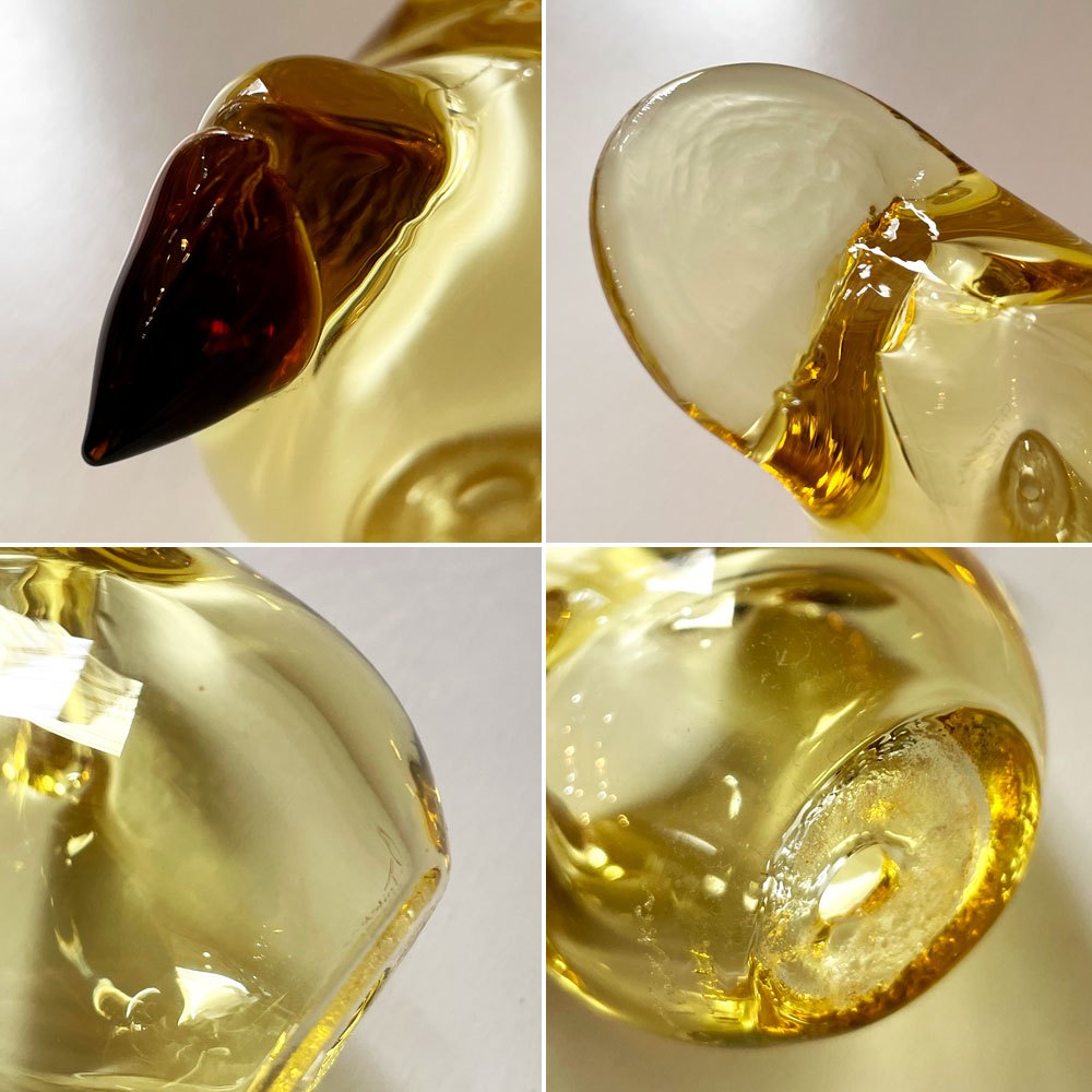 イッタラ iittala バーズバイトイッカ Birds by Toikka シエッポ Sieppo レモン×コッパー 箱付 オイバ・トイッカ イッタラバード 定価¥41,800- ◎