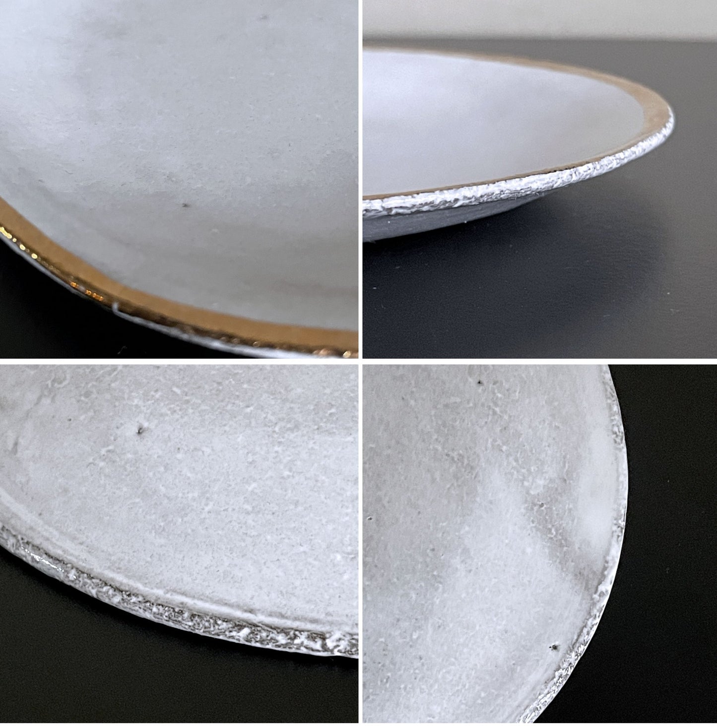 アスティエ・ド・ヴィラット Astier de Villatte クレジュス Cresus スモールプレート フランス Φ13.5cm B ■