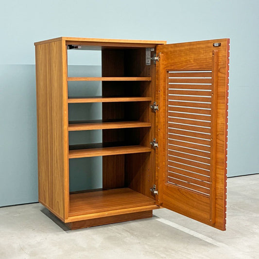 広松木工 hiromatsu ベラクレッパ VERA CREPA キャビネット ウォールナット スリット プッシュオープン ◎