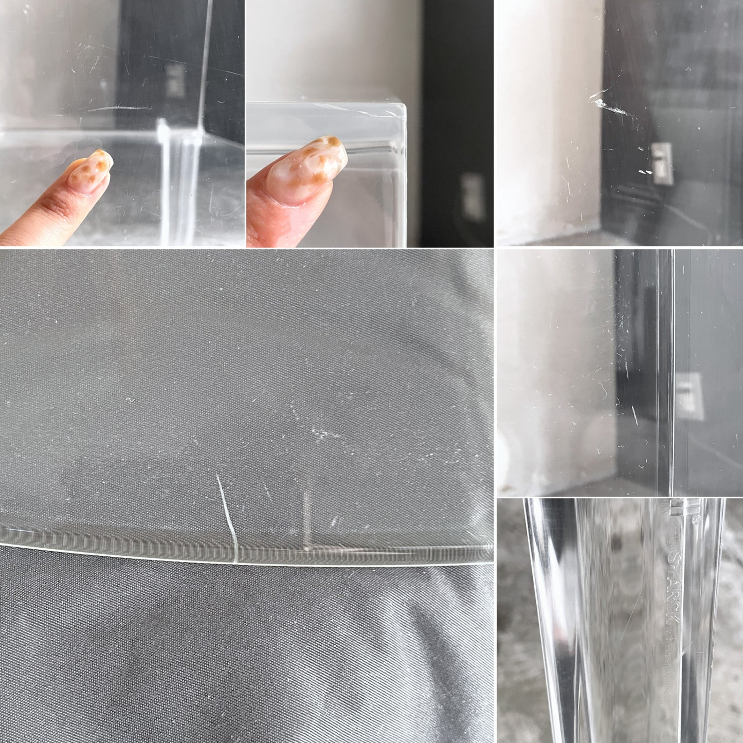 カルテル Kartell スモールゴーストバスター SMALL GHOST BUSTER コンソールテーブル サイドテーブル クリスタル W40cm フィリップ・スタルク ■