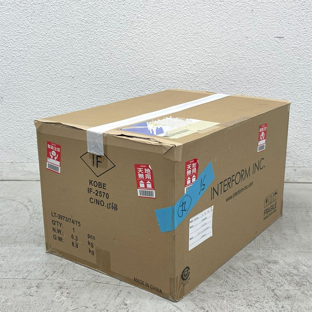 フライミーパーラー FLYMEe Parlor フロアランプ #104984 ウッド×スチール ミッドセンチュリーデザイン 未使用保管品 〓