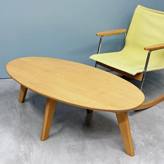 柏木工 KASHIWA 飛騨家具 ソフィー Sophie ローテーブル コーヒーテーブル リビング オーバル オーク無垢材 ナチュラル ◎