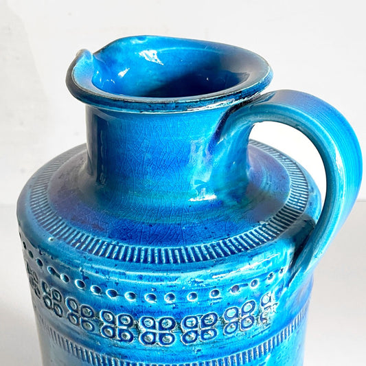 ビトッシー BITOSSI リミニブルーシリーズ フラワーベース 花瓶 花器 陶器 フラビア FLAVIA イタリア ■